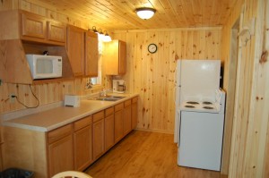 Cabin 3 Bear - kitchen 