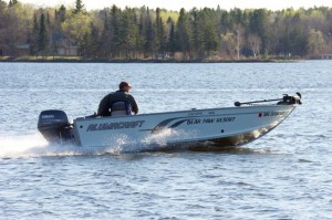 16.5ft Alumacraft Escape 40hp Yamaha tiller